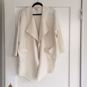 H&M off-white Cocoon Coat
